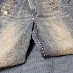 Express Faded Blue Denim stretch High waist